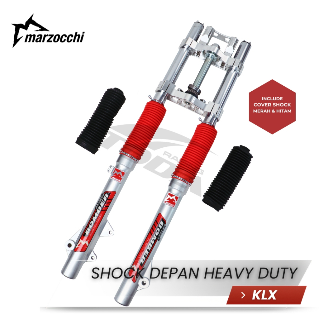 MARZOCCHI SHOCK DEPAN HEAVY DUTY TRAIL KLX AS 41CM FULL CNC/SHOCK HEAVY DUTY TRAIL KLX