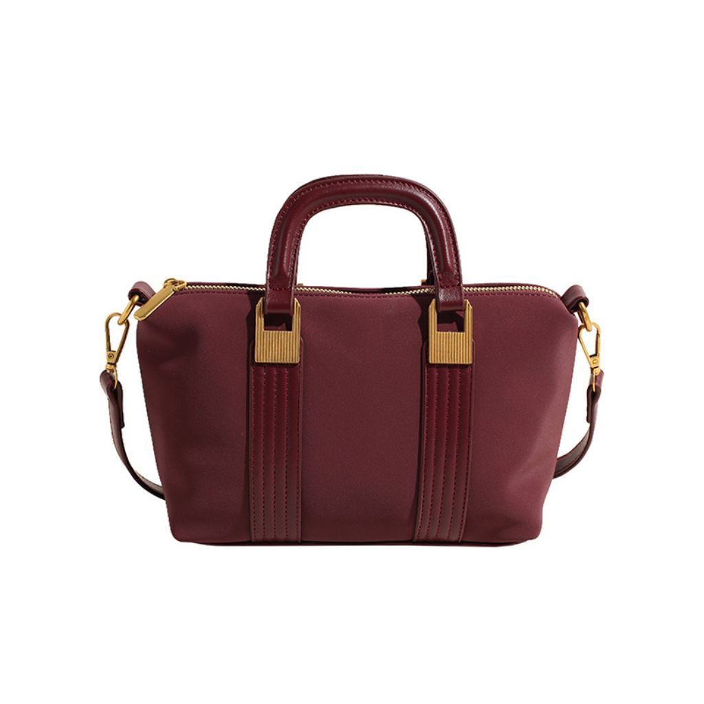 TAS HANDBAG MERAH MAROON KECIL TALI PANJANG PENDEK TAS PESTA DAILY