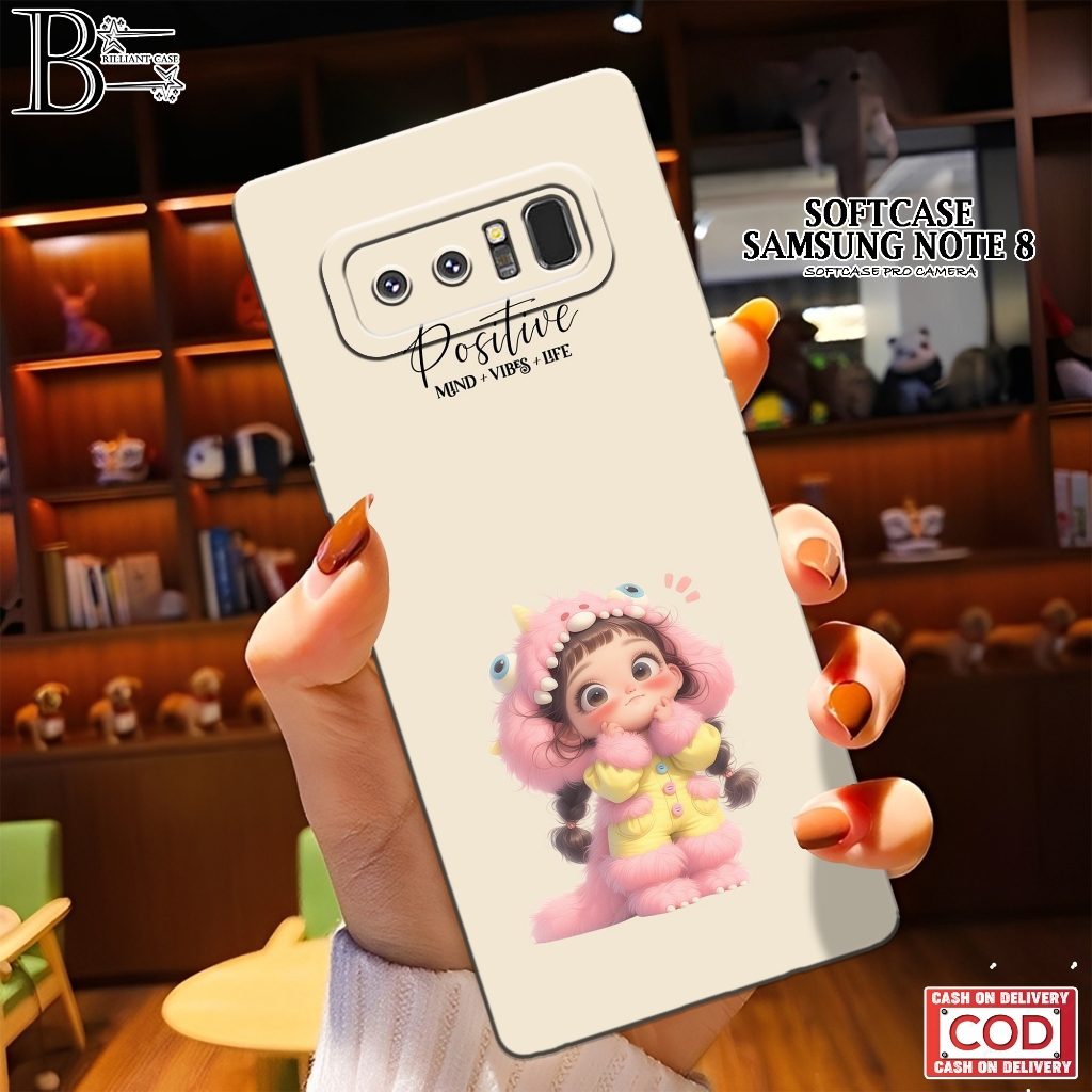 Case Samsung Note 8 Terbaru - Fashion Case Lucu - Casing Samsung Note 8 Terbaru - Silikon Pro Camera
