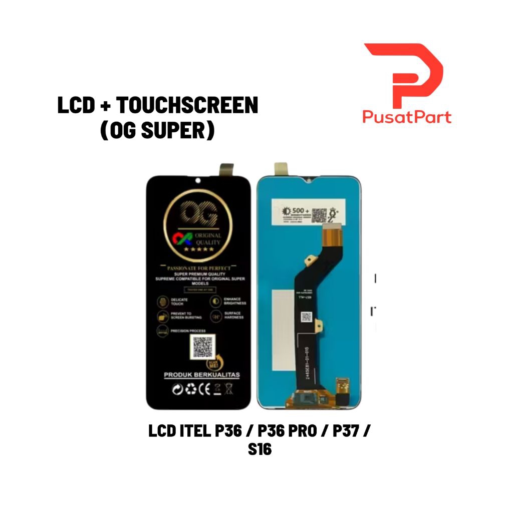 LCD ITEL P36 / ITEL P36 PRO / ITEL P37 / S16 ( OG SUPER)