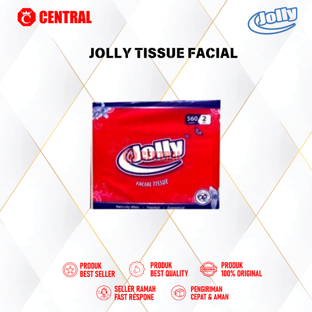 JOLLY TISSUE FACIAL 560 sheet