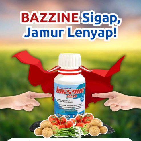 Fungisida Bahan Aktif Baru - Bazzine 800 EC 100ml - Kendalikan Fusarium - Bakteri dan Virus