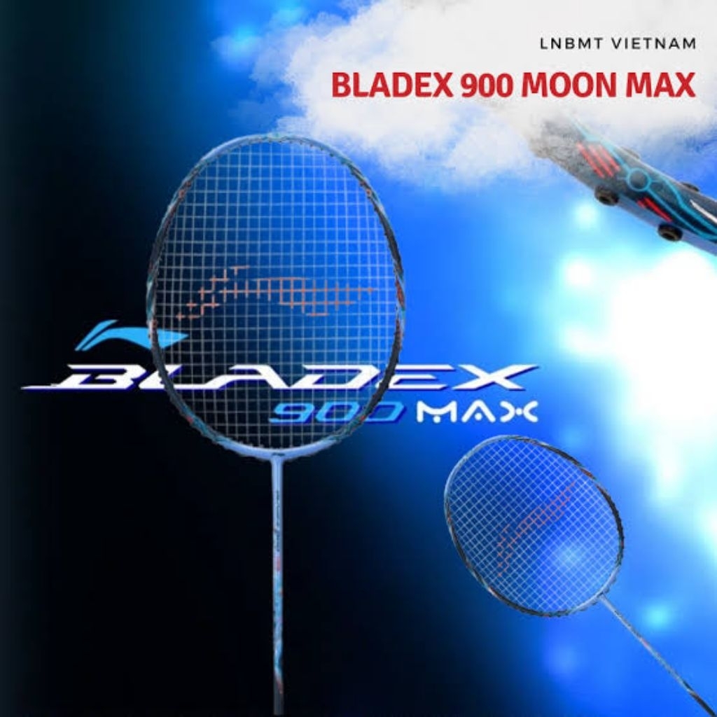 RAKET BADMINTON LINING BLADEX 900 MAX TENSION 30LBS KUALITAS TERBAIK SIAP PAKAI BONUS TAS DAN GRIFNY
