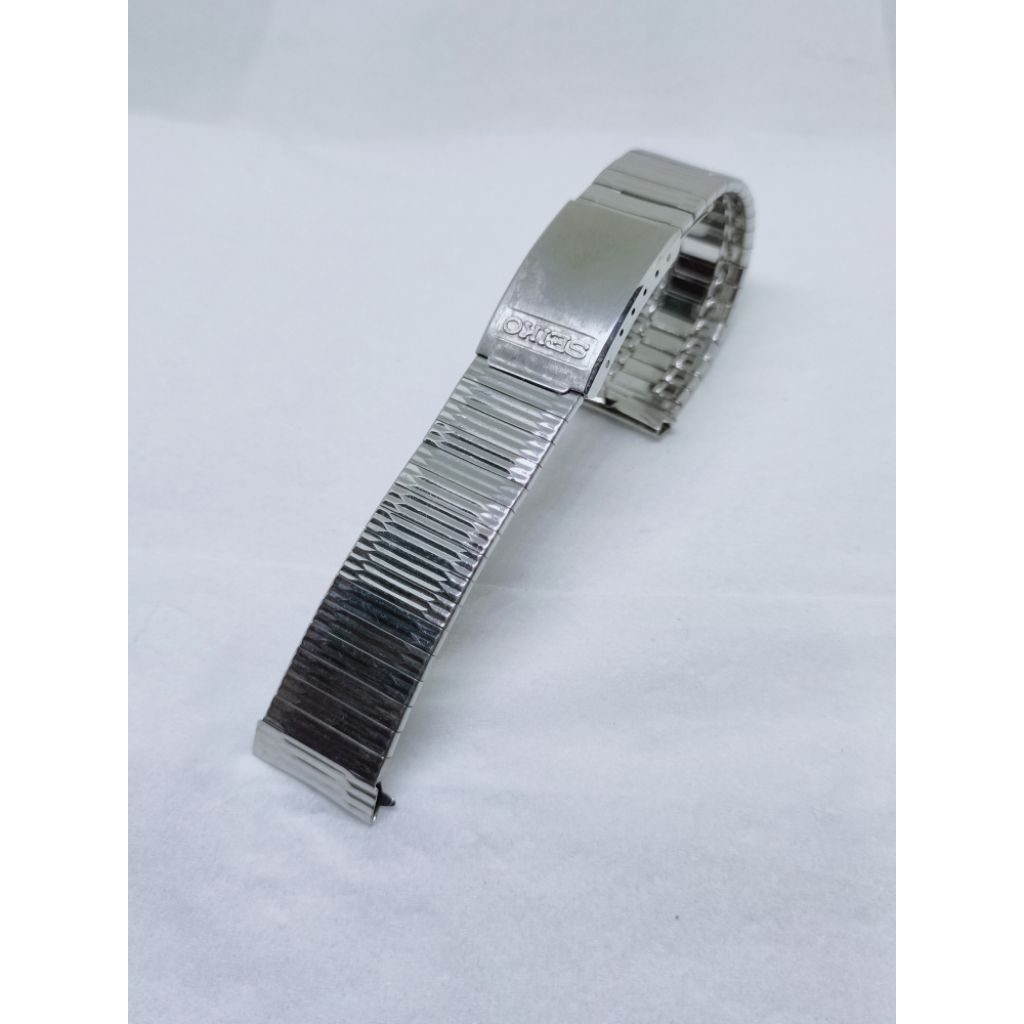 Rantai jam tangan antik seiko 19mm bracelet original stl stelux japan NOS vintage part arloji lawas 