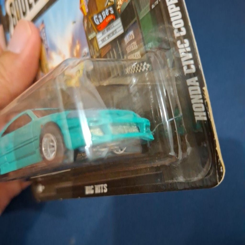 Hotwheels boulevard honda civic hijau