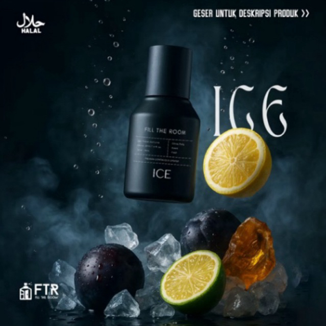 Dupe FTR ICE Series Extrait De Parfum 35ML - Parfum Pria Wangi Tahan Lama - Long Lasting - Extrait P