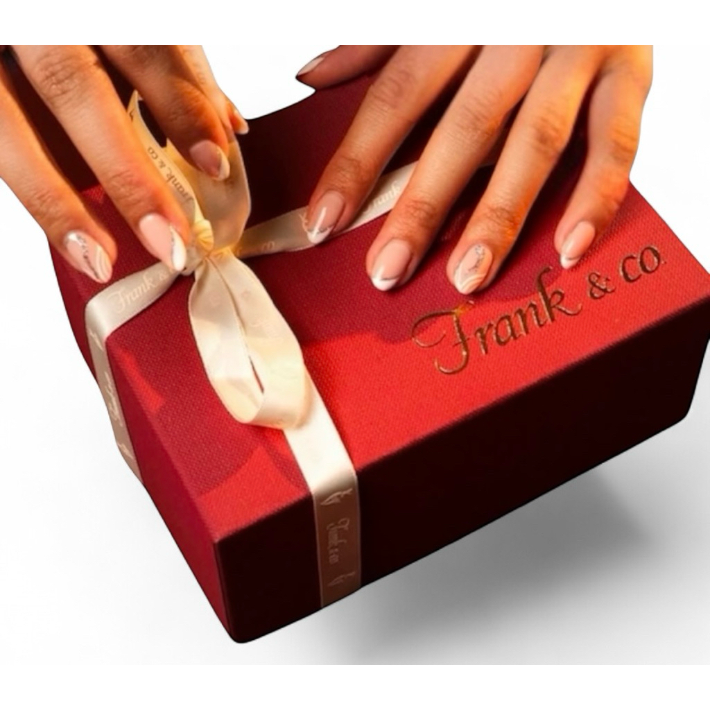 JEWELRY BOX ORIGINAL GIFT FRANK & co / size XL / RING BOX / SESERAHAN