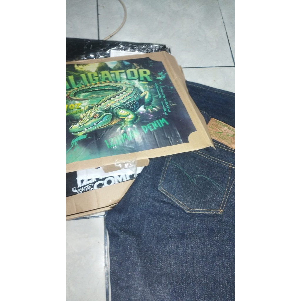 denim izhman aligator 17os
