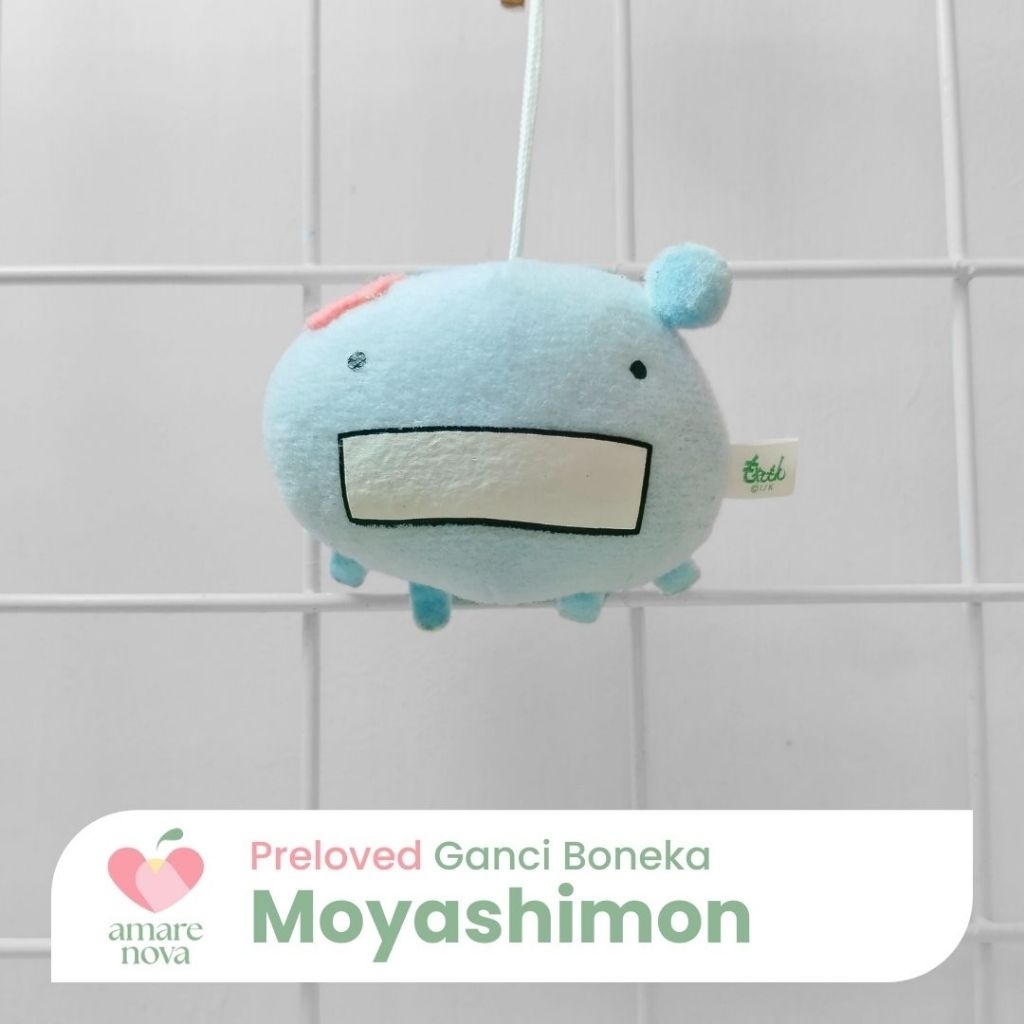 [P] Gantungan Kunci Ganci Boneka Saccharomyces Cerevisiae Moyashimon Yeast Rare Plush Keychain