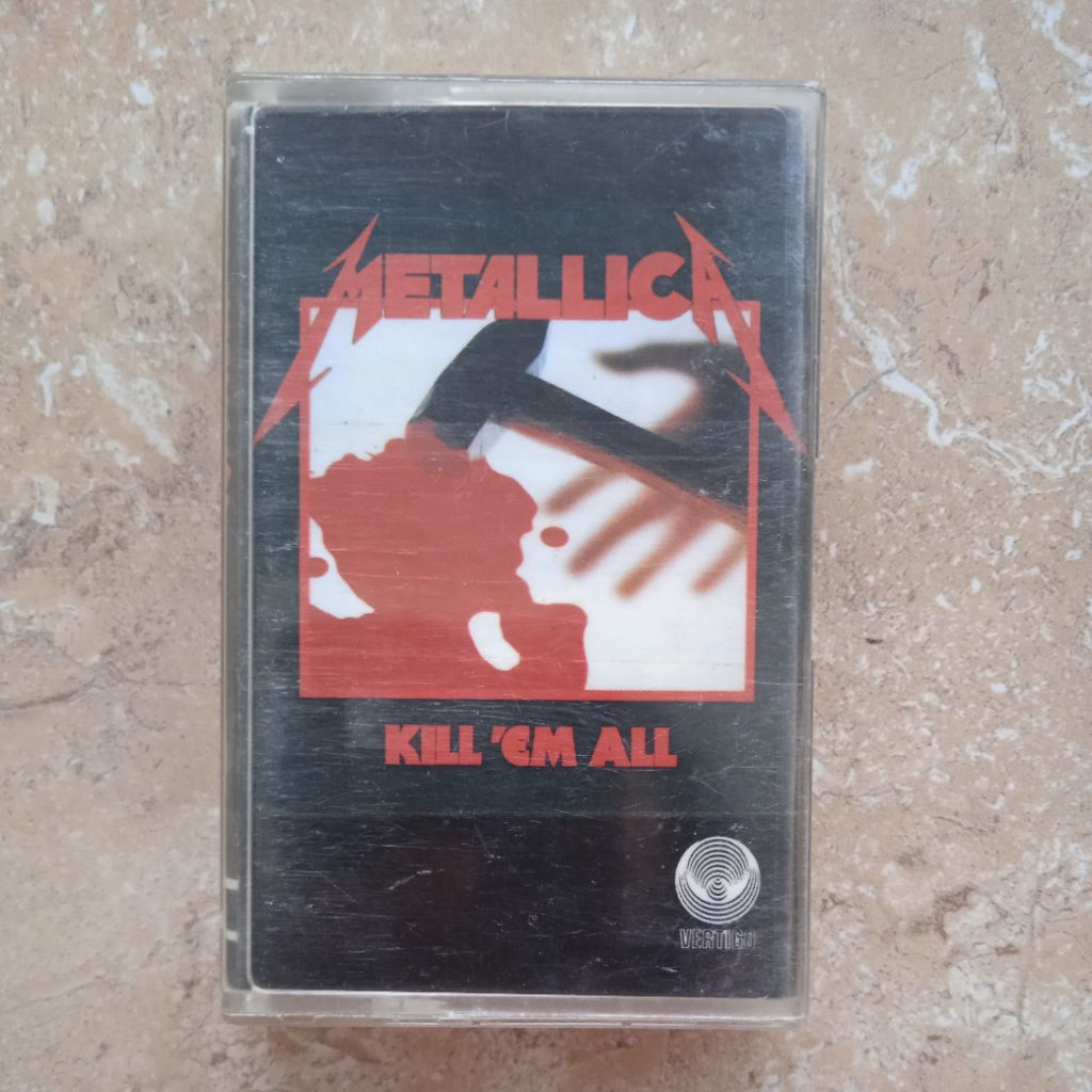 Kaset Pita Metallica "Kill 'Em All"