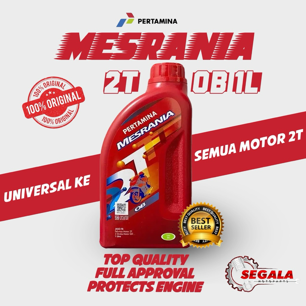 Oli Mesran 2T OB Original 1L