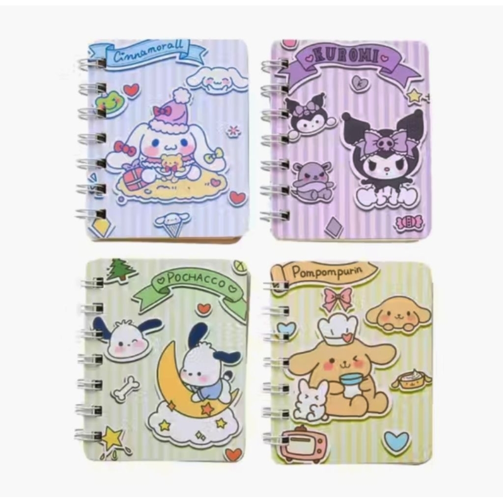 Buku Diary Kecil/ Notebook Mini/ Notebook Aesthetic 80 lembar