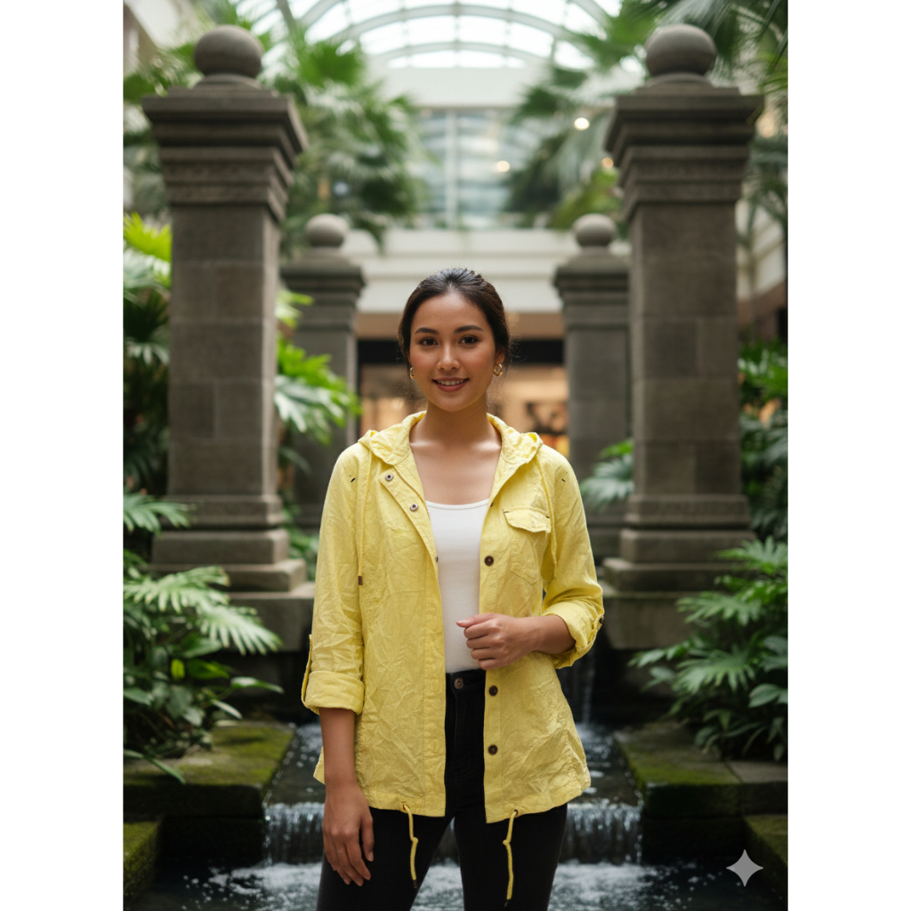 LAFUMA FLANEL HOODIE WANITA