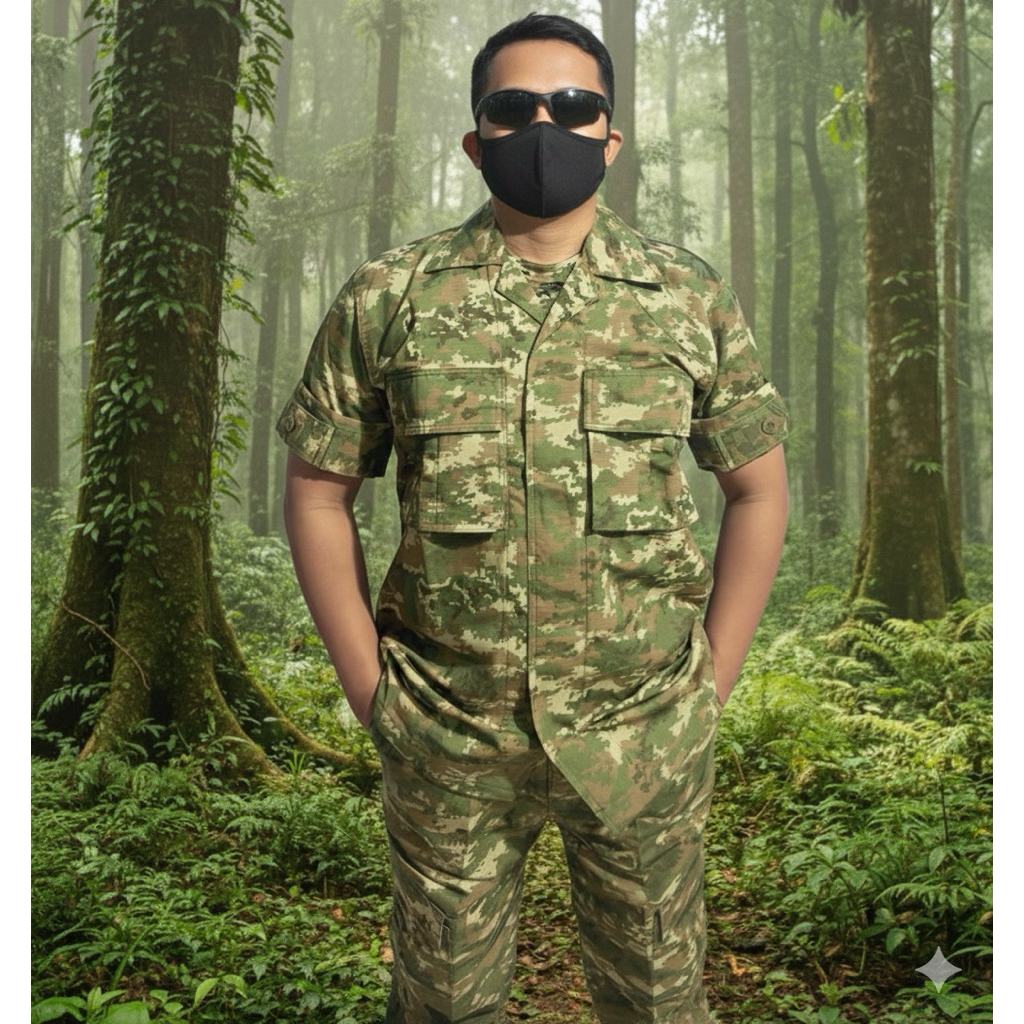 PDL TNI TERBARU SAGE GREEN JATAH KEMHAN 100% ORIGINAL