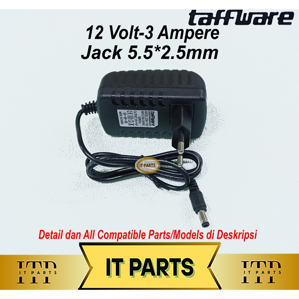 Adaptor 12V 3A Adaptor 12 Volt 3 Ampere