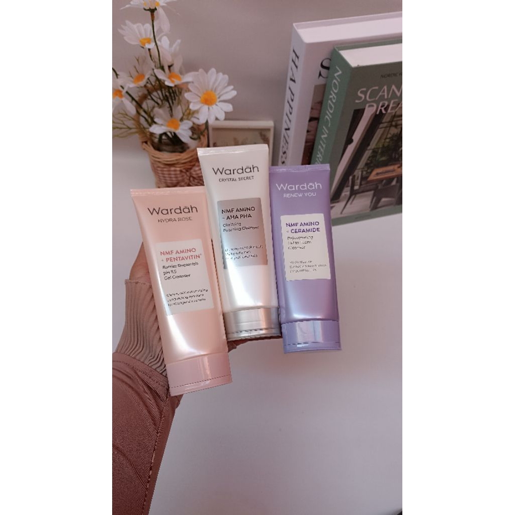 WARDAH FACIAL WASH NMF AMINO - WARDAH CUCI MUKA WARDAH - FACIAL WASH GENTLE