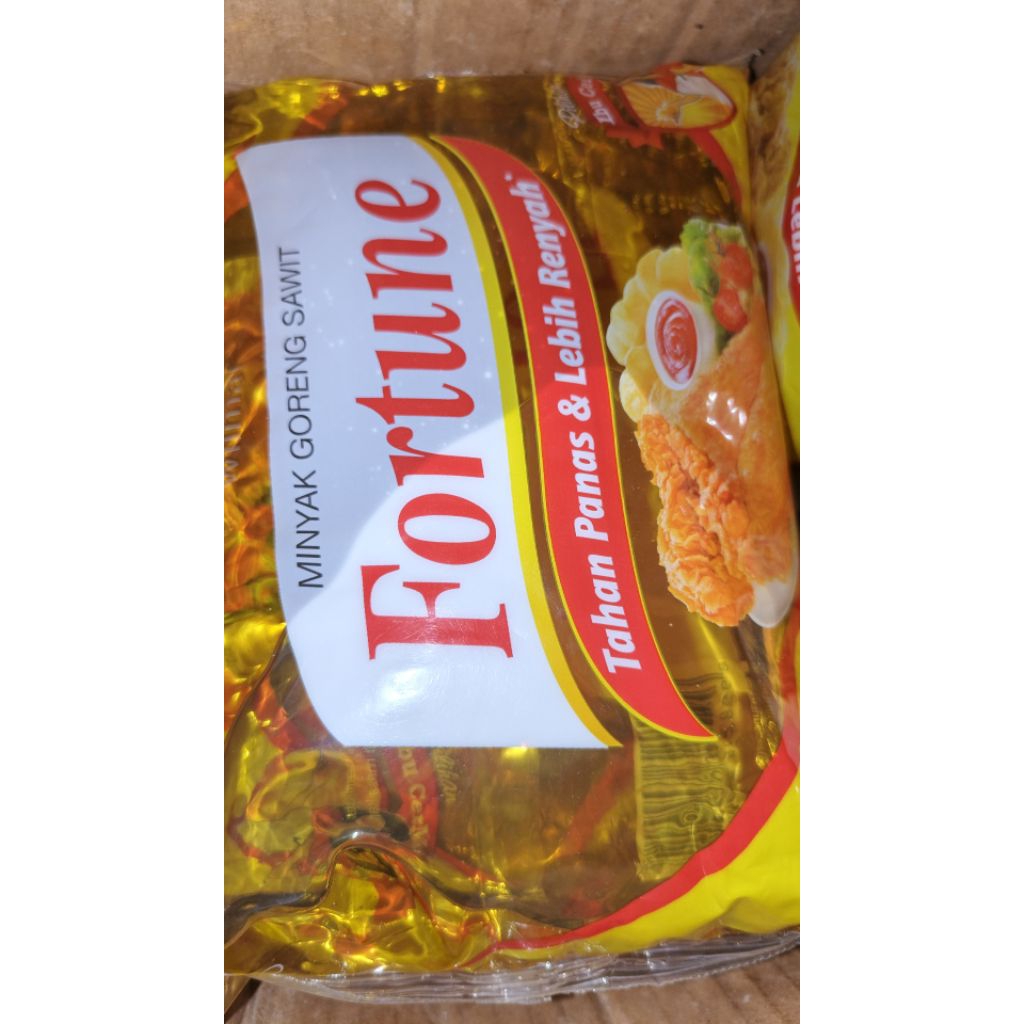 Minyak Goreng Fortune Bantal 1 Liter/Minyak Goreng Wilmar