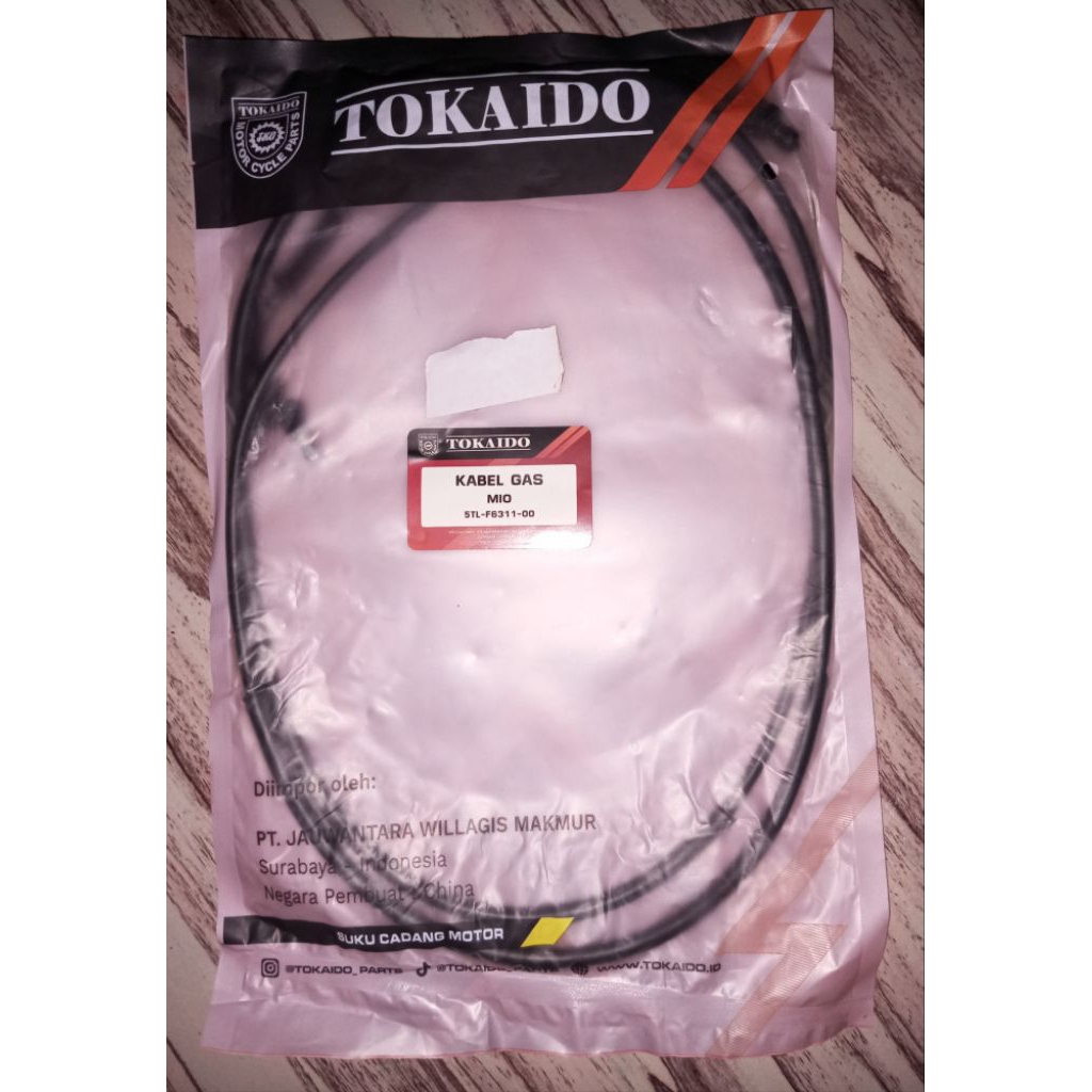 KABEL GAS MIO KARBU (TOKAIDO)