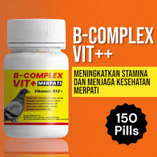 B COMPLEX VIT+ MERPATI VITAMIN B12 VITAMIN BURUNG MERPATI AYAM MENAMBAH STAMINA PERCEPAT RECOVERY