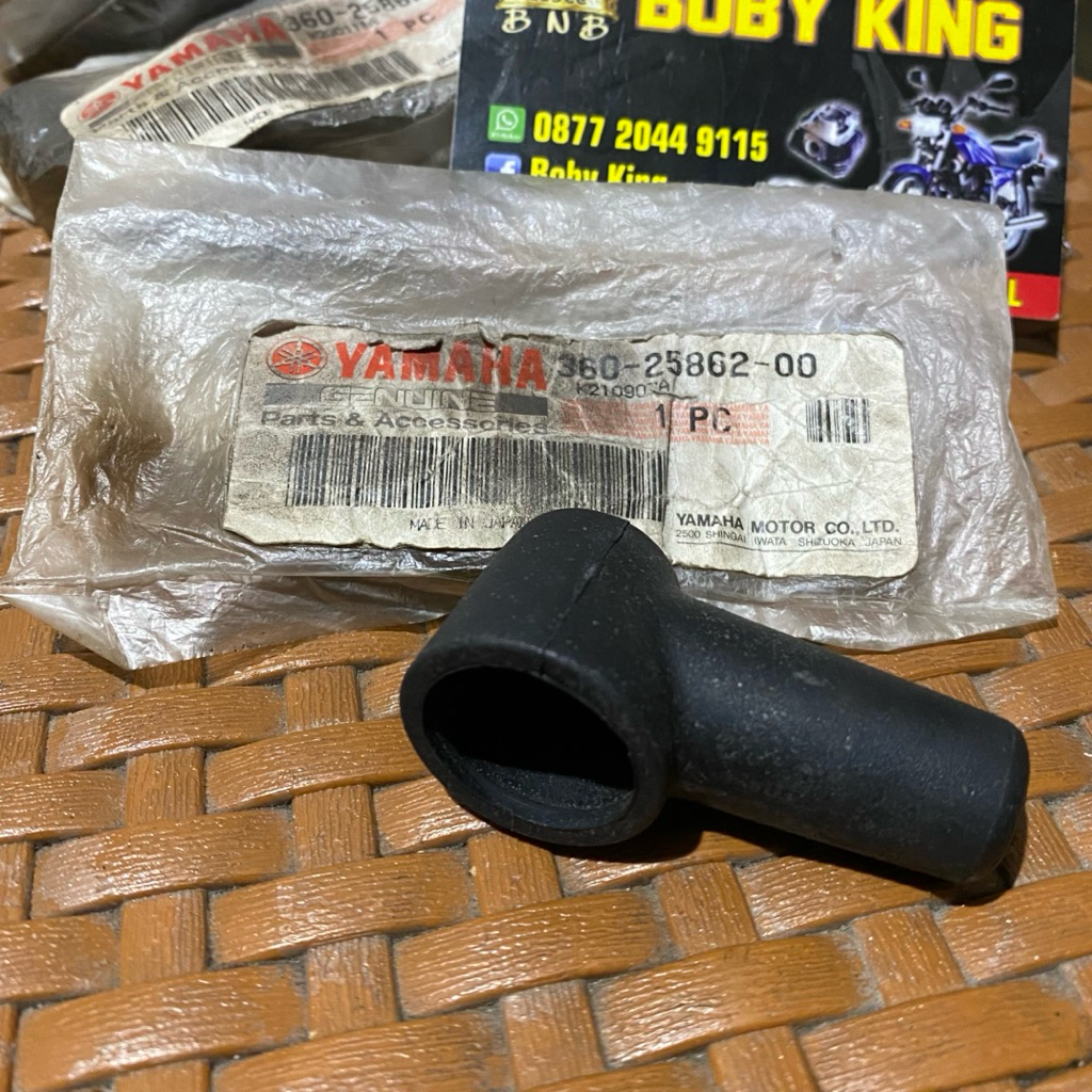 BOOT MASTER KARET TUTUP BAUT SELANG REM RXKING RX KING LAWAS COBRA MASTER RXS ORIGINAL YAMAHA 360-25