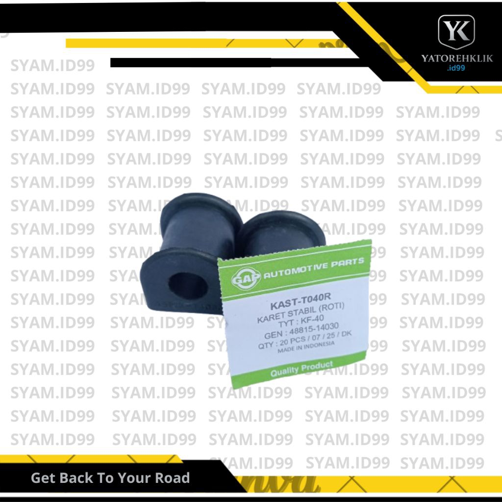 Karet Stabilizer Depan Kijang 5K 4K / Karet Stabil Roti Kijang 5K 4K / Bush Stabilizer Depan Kijang 