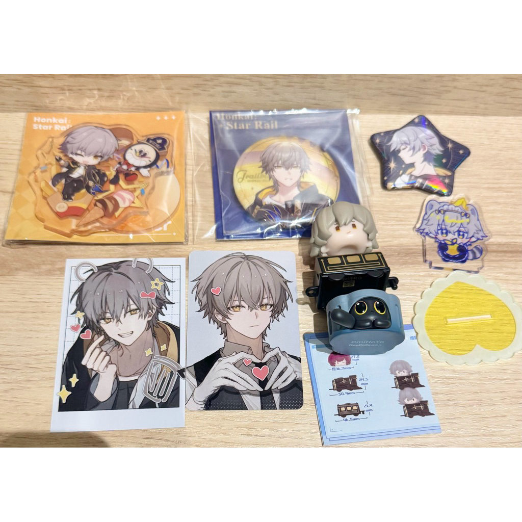 [PRELOVED] Caelus male trailblazer official fanmerch merch merchandise hsr honkaistarrail star rail 