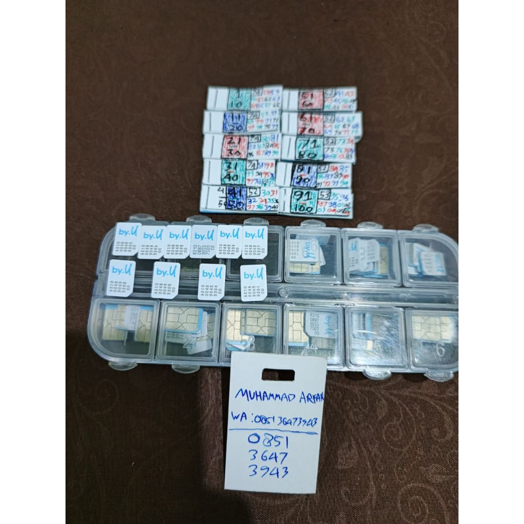 KARTU PERDANA by. U (Ex Otp Wa) (NO COVER)