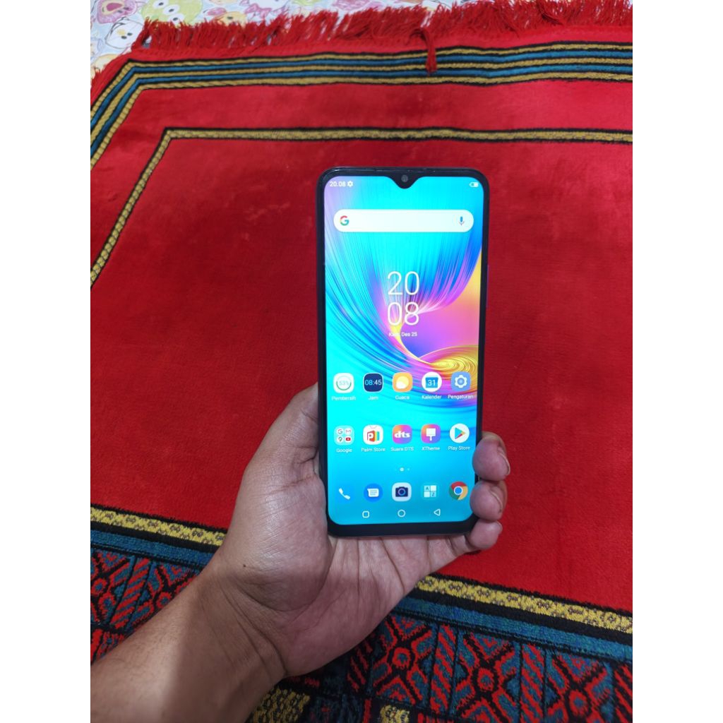 infinix hot 9 play 32gb bagus garansi resmi 6000mah normal smua hp bekas murah