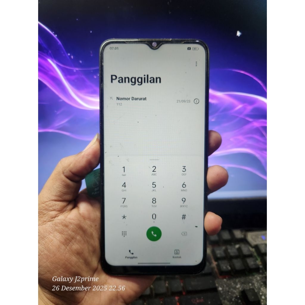 lcd set frame realme narzo 50a original copotan normal