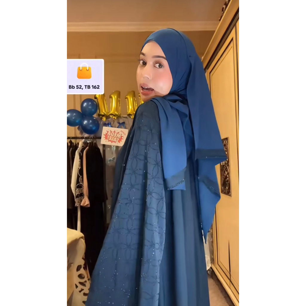 hayya abaya set pashmina by ameera