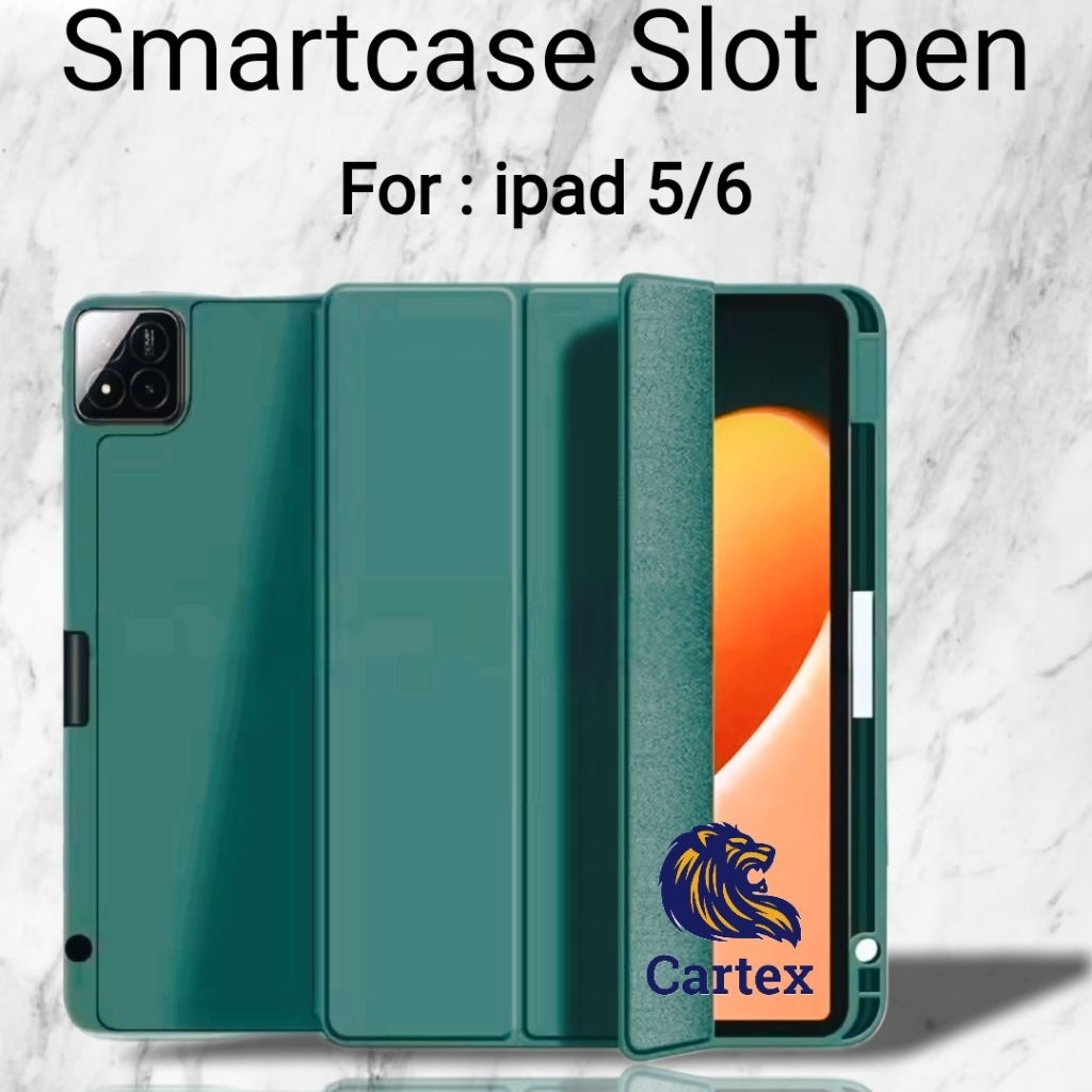 Smartcase Slot pen ipad gen 5 2017 9.7"inch/ipad gen 6 2018 9.7"inch  case ipad gen 5 / case ipad ge