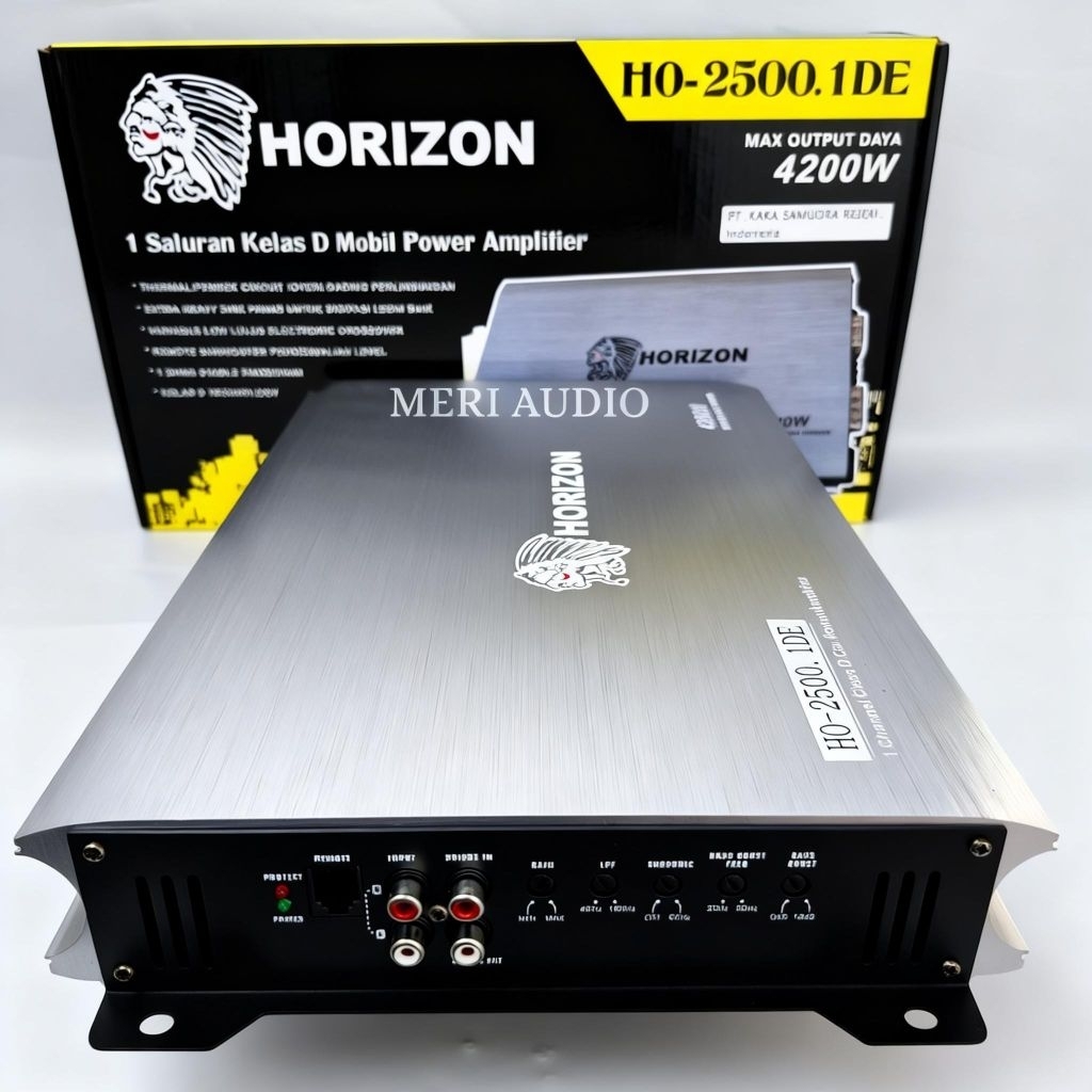 Power Monoblok Class D POWER AMPLIFIER HORIZON Tenaga SuperBadak