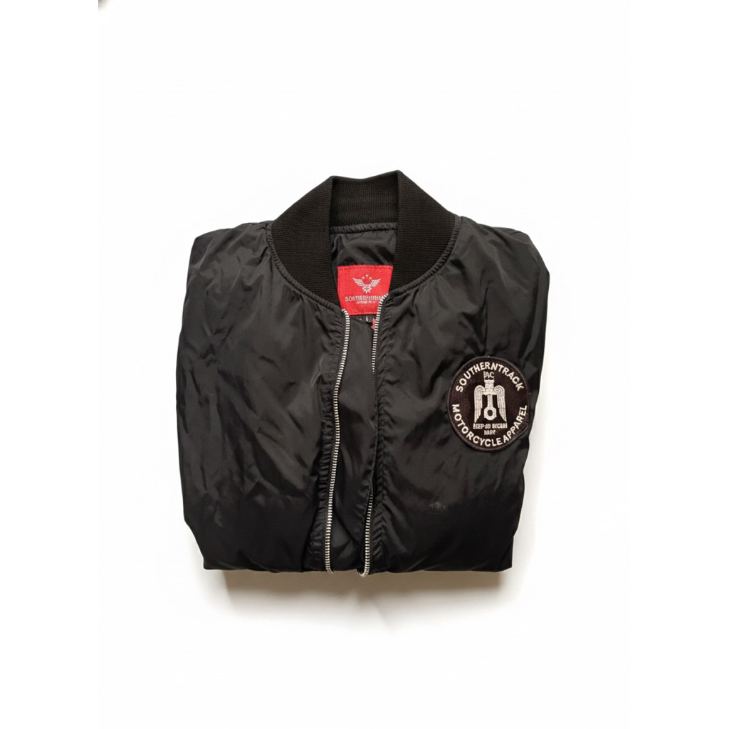 SOUTHERNTRACK - bomber jacket black