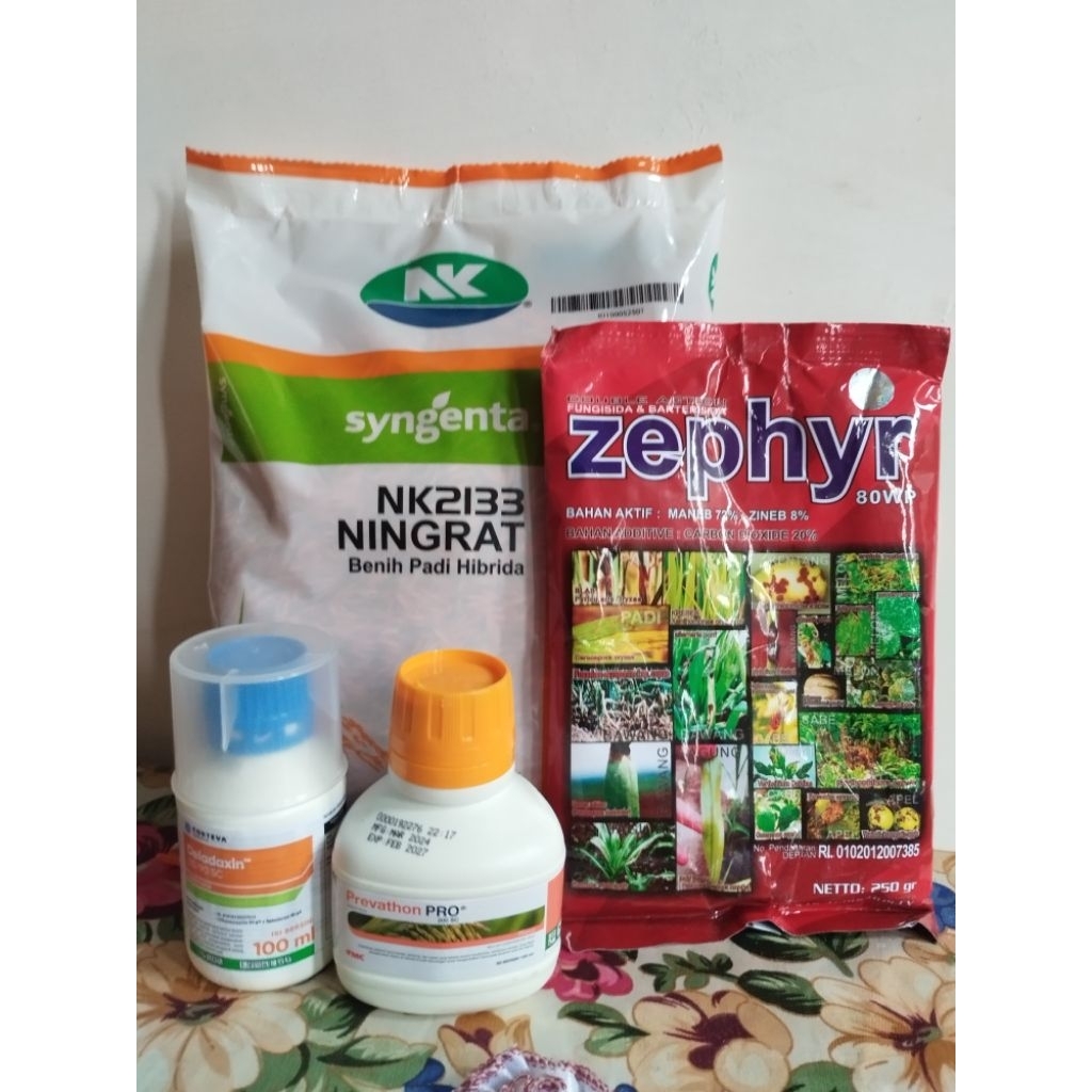 Paket Benih padi NK Ningrat 2133 bebas Jamur dan Hama