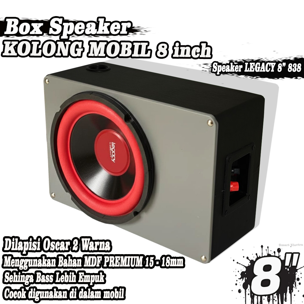 Box Speaker Subwoofer KOLONG 8 INCH