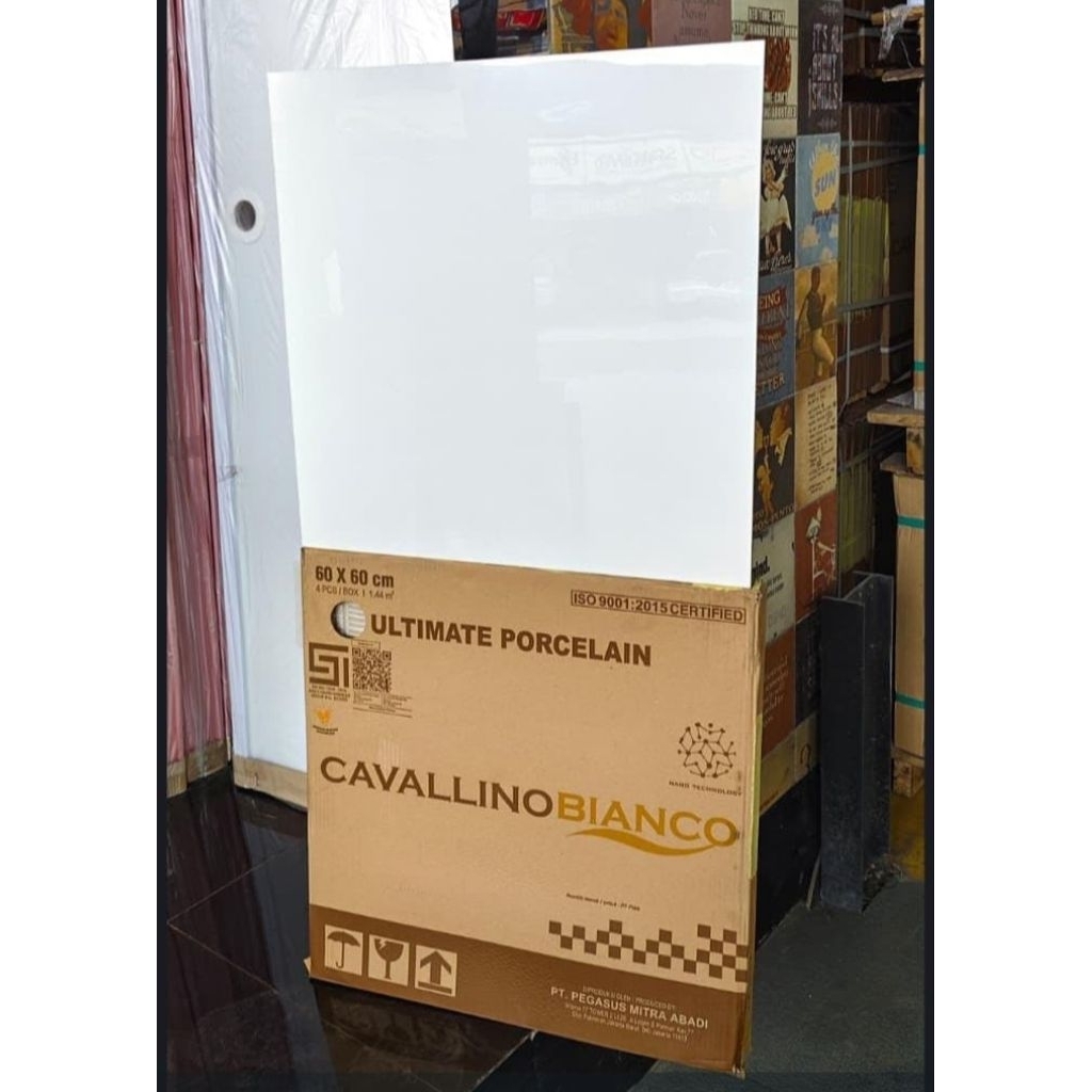 granit 60x60 cavalino bianco