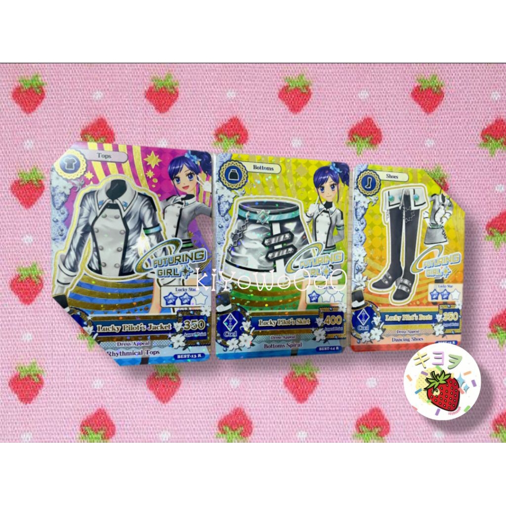 Kartu Aikatsu Set Futuring Girl Aoi Lucky pilot's (BESTCARD)