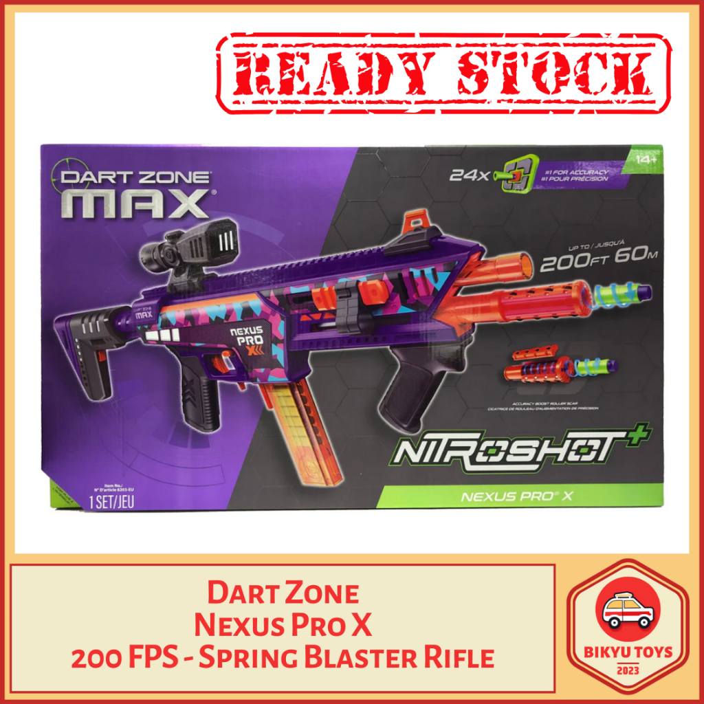Dart Zone Nexus Pro X Blaster Rifle not Nerf