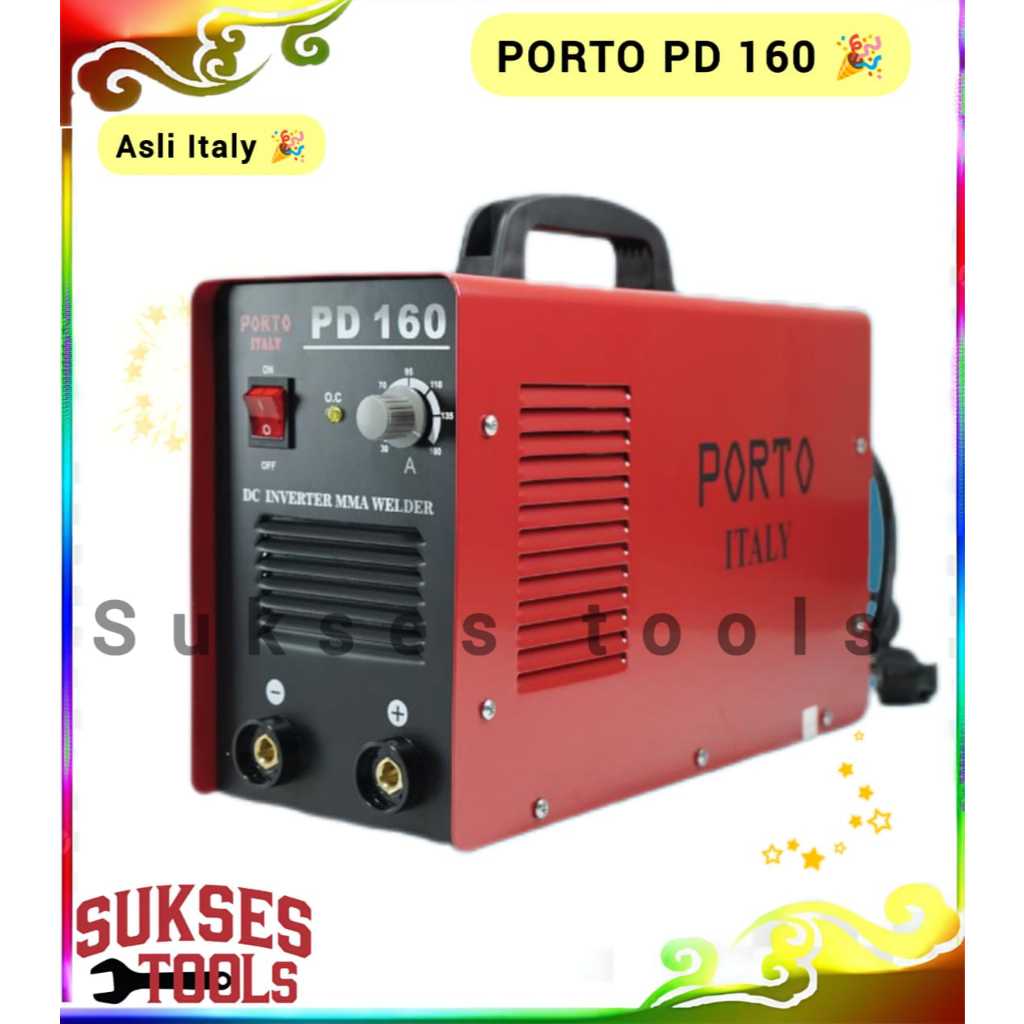 Mesin Las 160 A Porto Trafo Las Inverter PD 160 - PD160