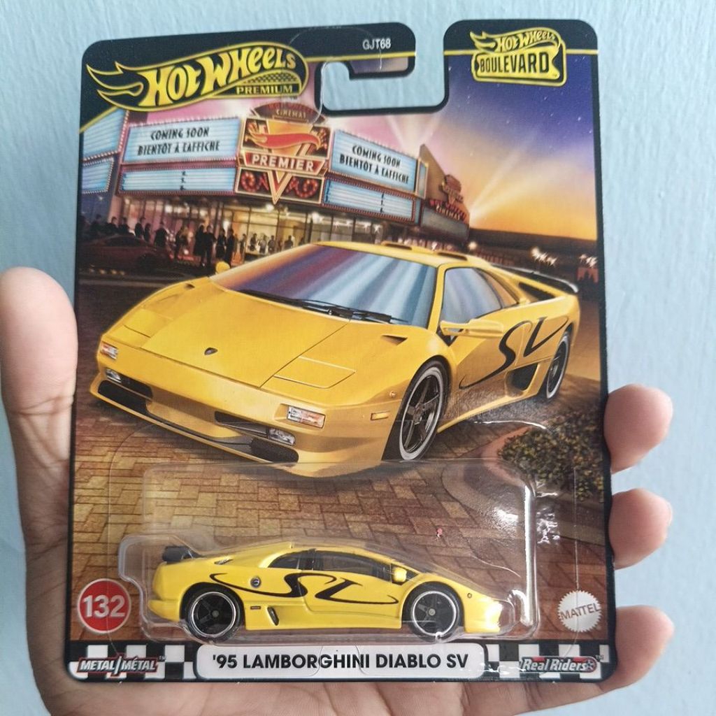 hotwheels premium LAMBORGHINI DIABLO SV
