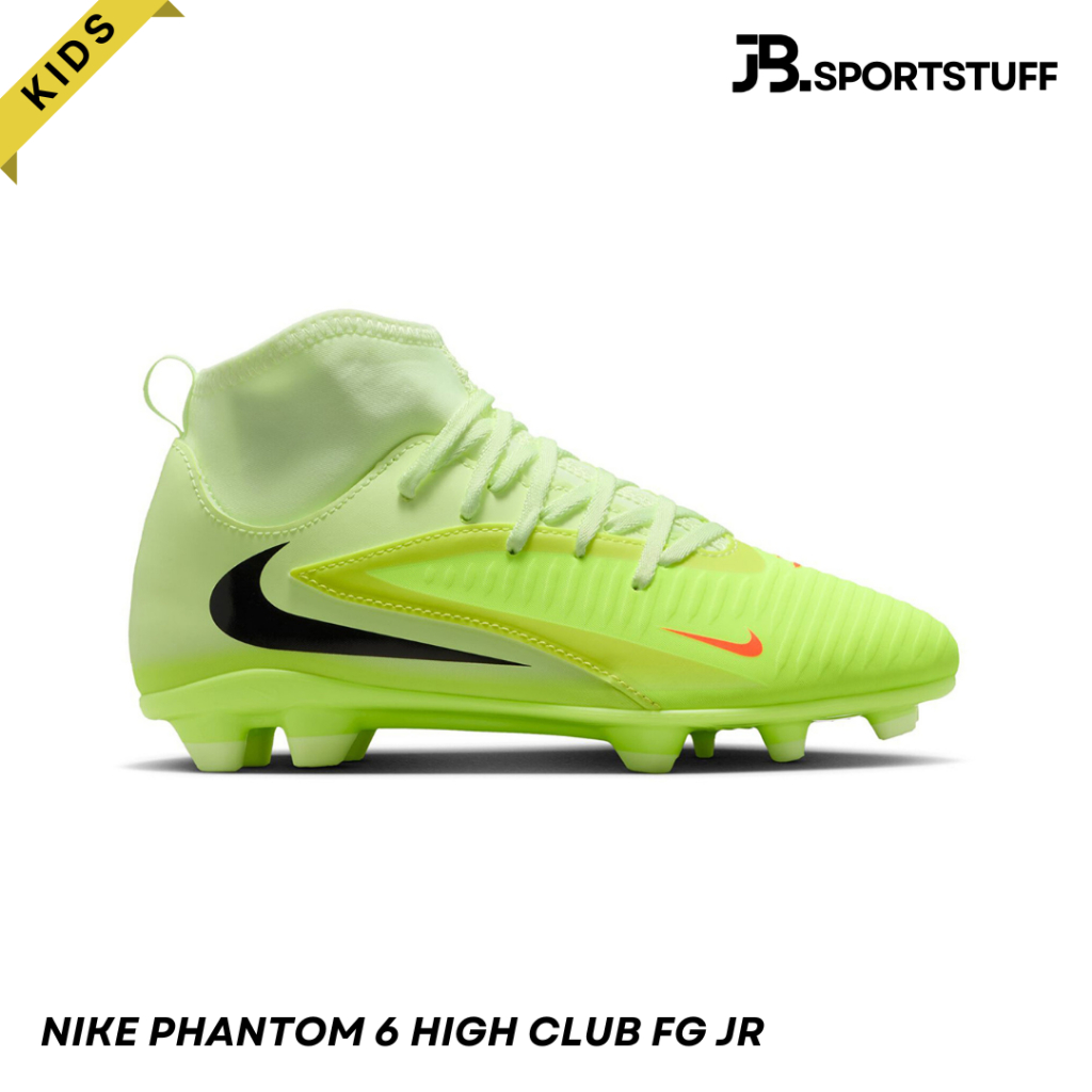 NIKE SEPATU BOLA ANAK PHANTOM 6 HIGH CLUB FG JR HQ2022 800 ORIGINAL 100% / SEPATU BOLA ANAK NIKE