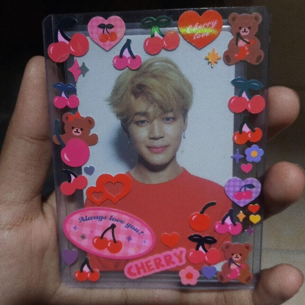 [wajib baca deskripsi] clereance sale murce pc photocard official LY HER V Jimin Park Jimin BTS LYS 