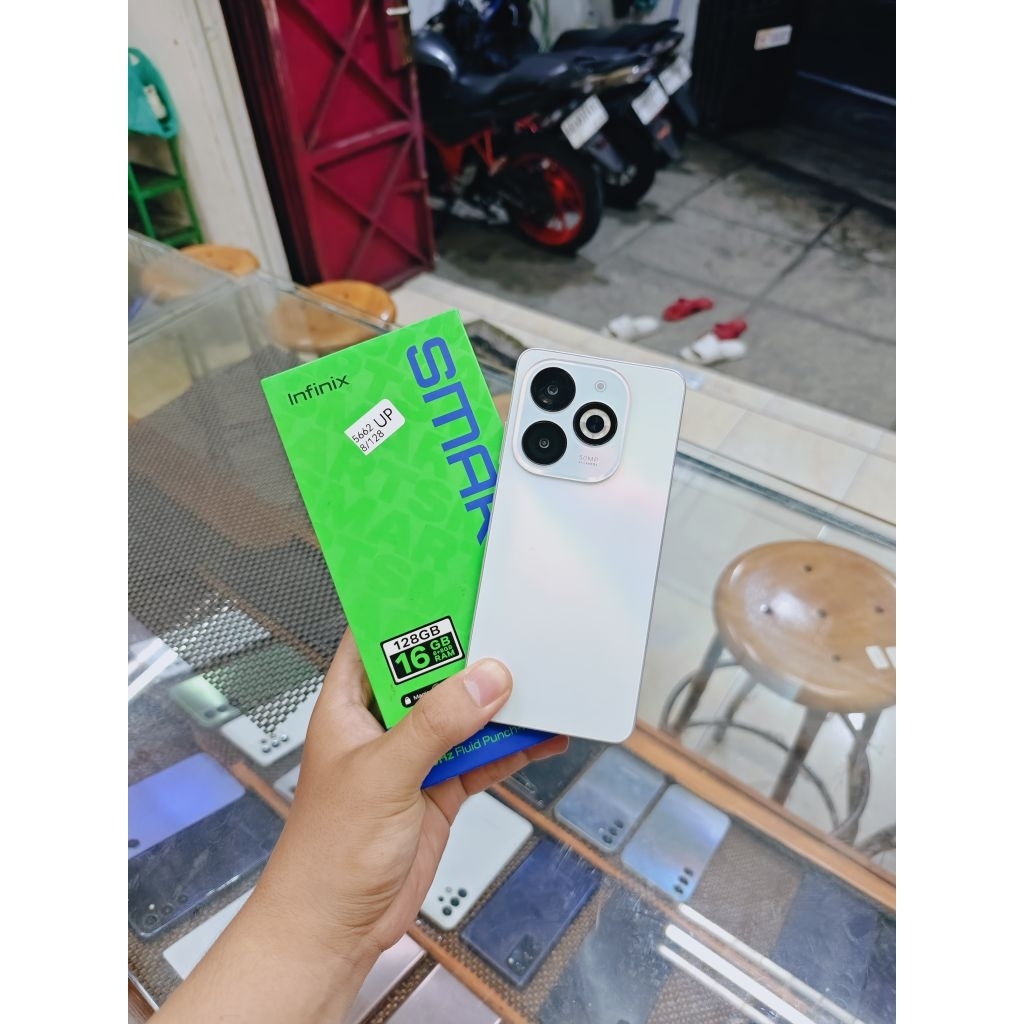 Infinix Smart 8 Pro 8/128 4/256 Second Bekas Komplit Nominus Siap Garansi