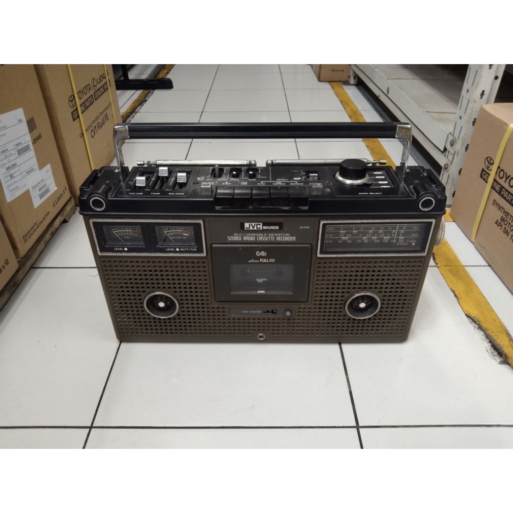 Radio Tape JVC Compo Boombox