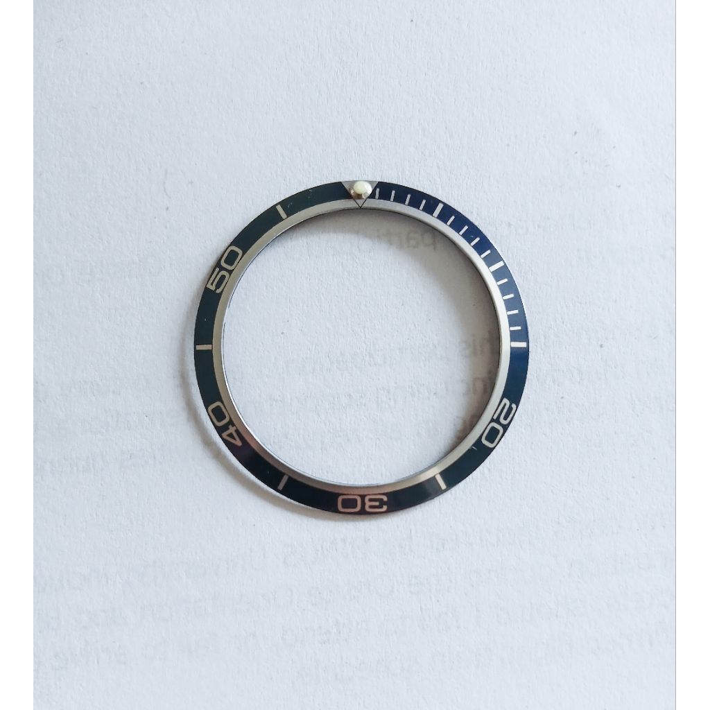 41 mm Insert Bezel Omega Seamaster Insert Bezel Aftermarket Omega Alumunium