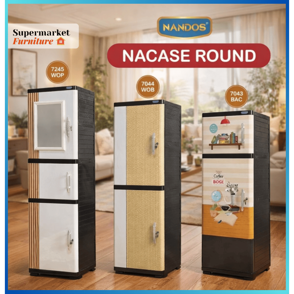 LEMARI PLASTIK/LEMARI MODEL LACI NACASE SUSUN 4 NAIBA 7204
