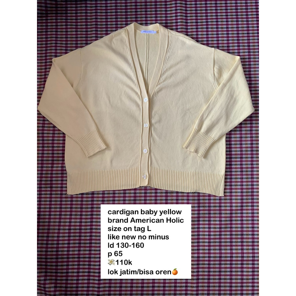 CARDIGAN RAJUT AMERICAN HOLIC