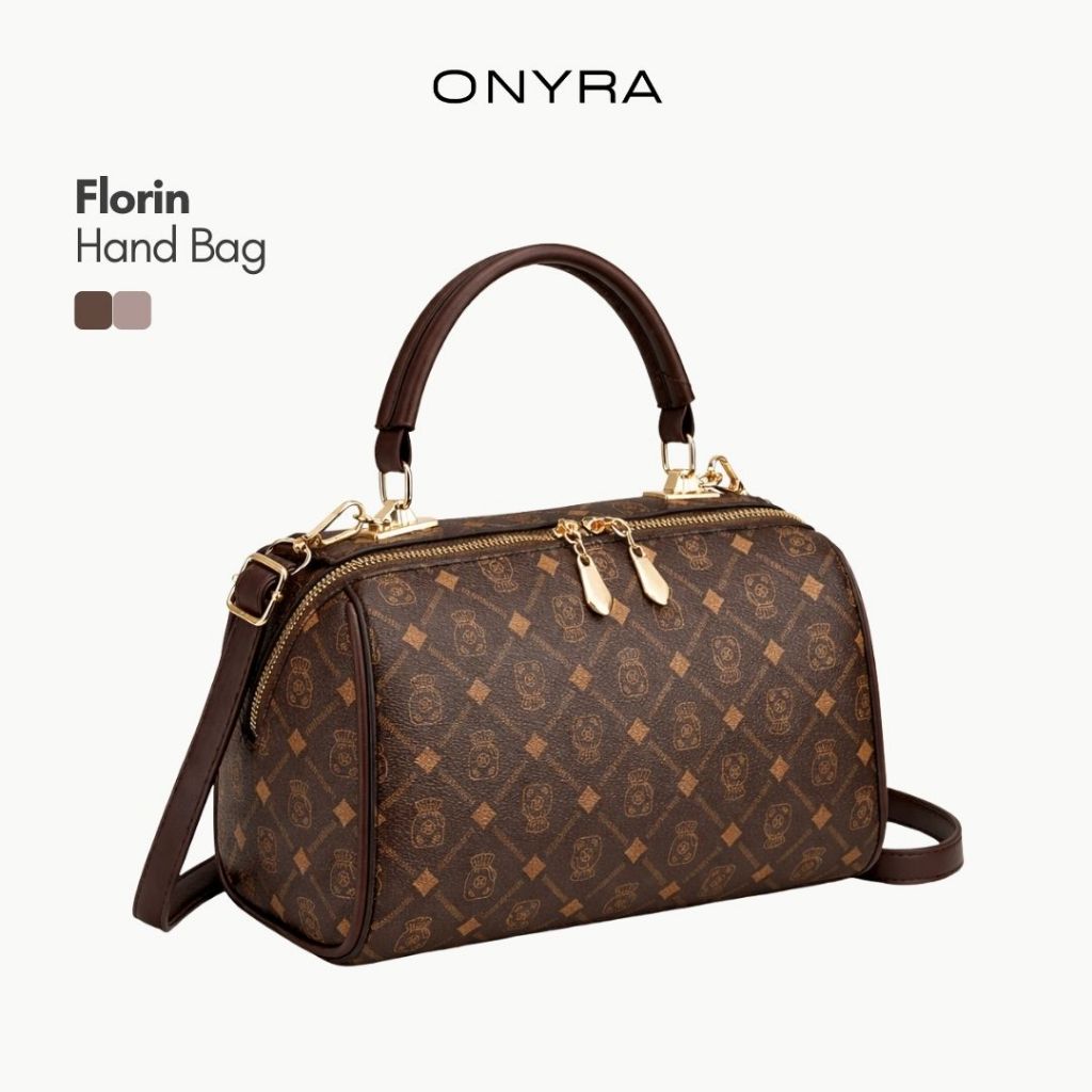 ONYRA Florin Bag Tas Wanita Selempang Woman Sling Bag Fashion Hand Bag Tabung Bahan Kulit Sintetis