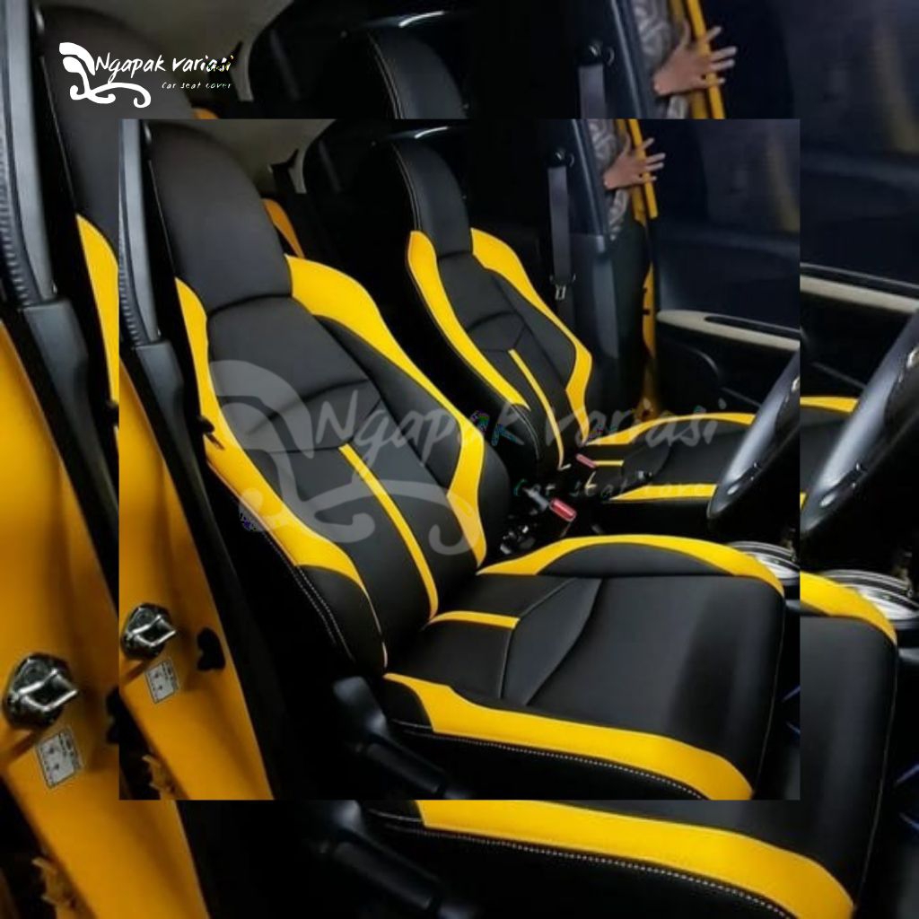 Sarung jok mobil mobilio 2014-2020 full seat jok 3 baris