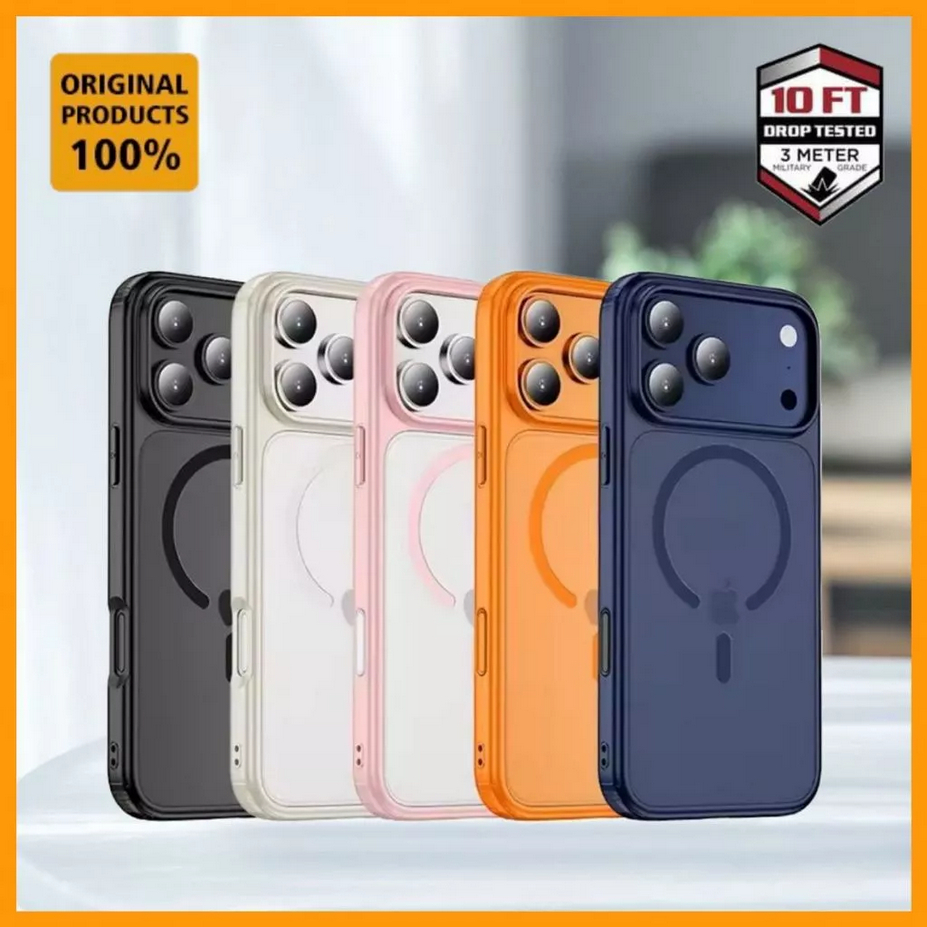 Case For Iphone 17 Pro Max Air Tritone Frosted Wlons Original Hard Cover Hybrid Dove Matte Rubber Ma